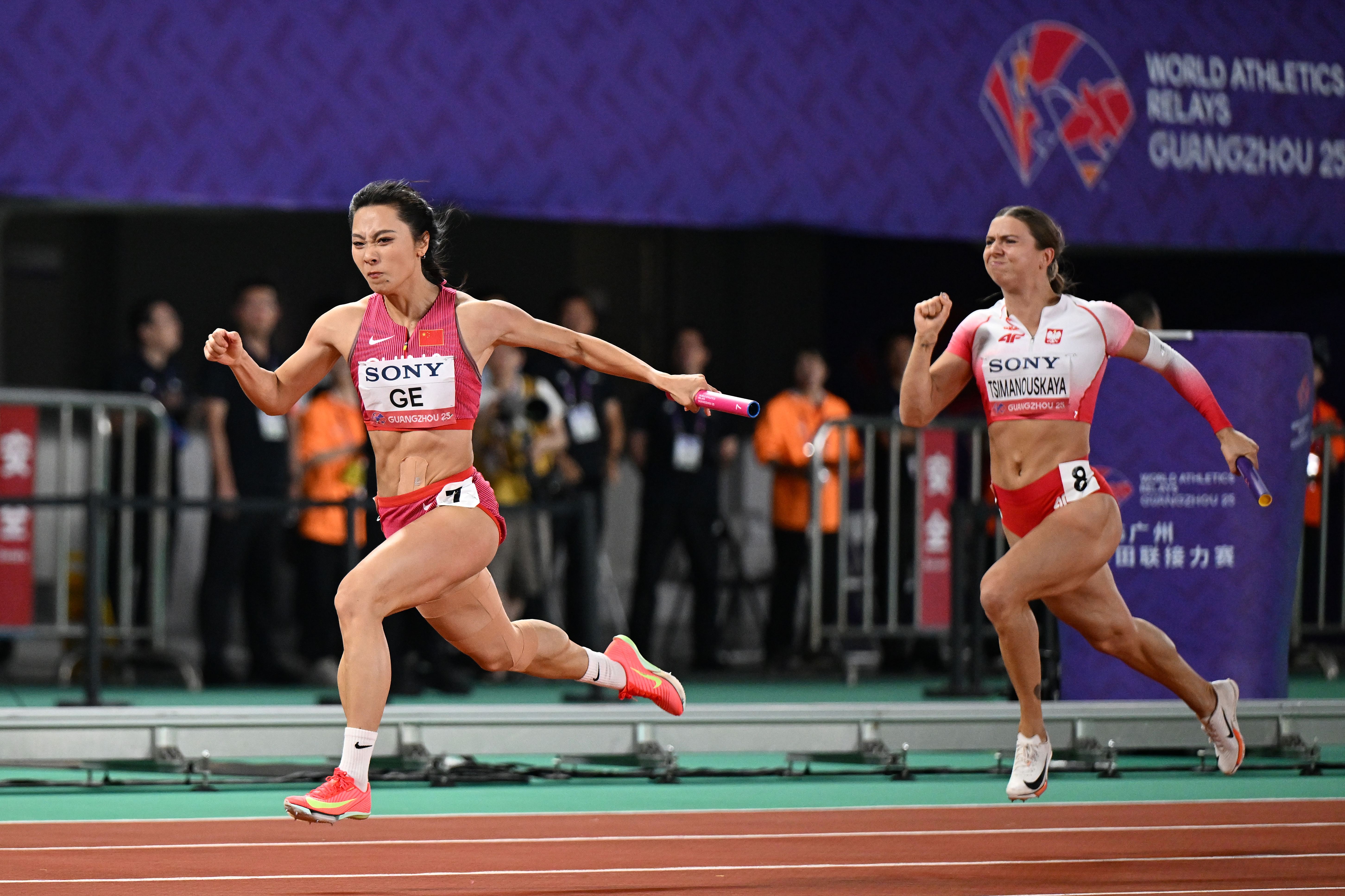 —世界接力赛:中国队获得东京世锦赛女子4x100米接力参赛