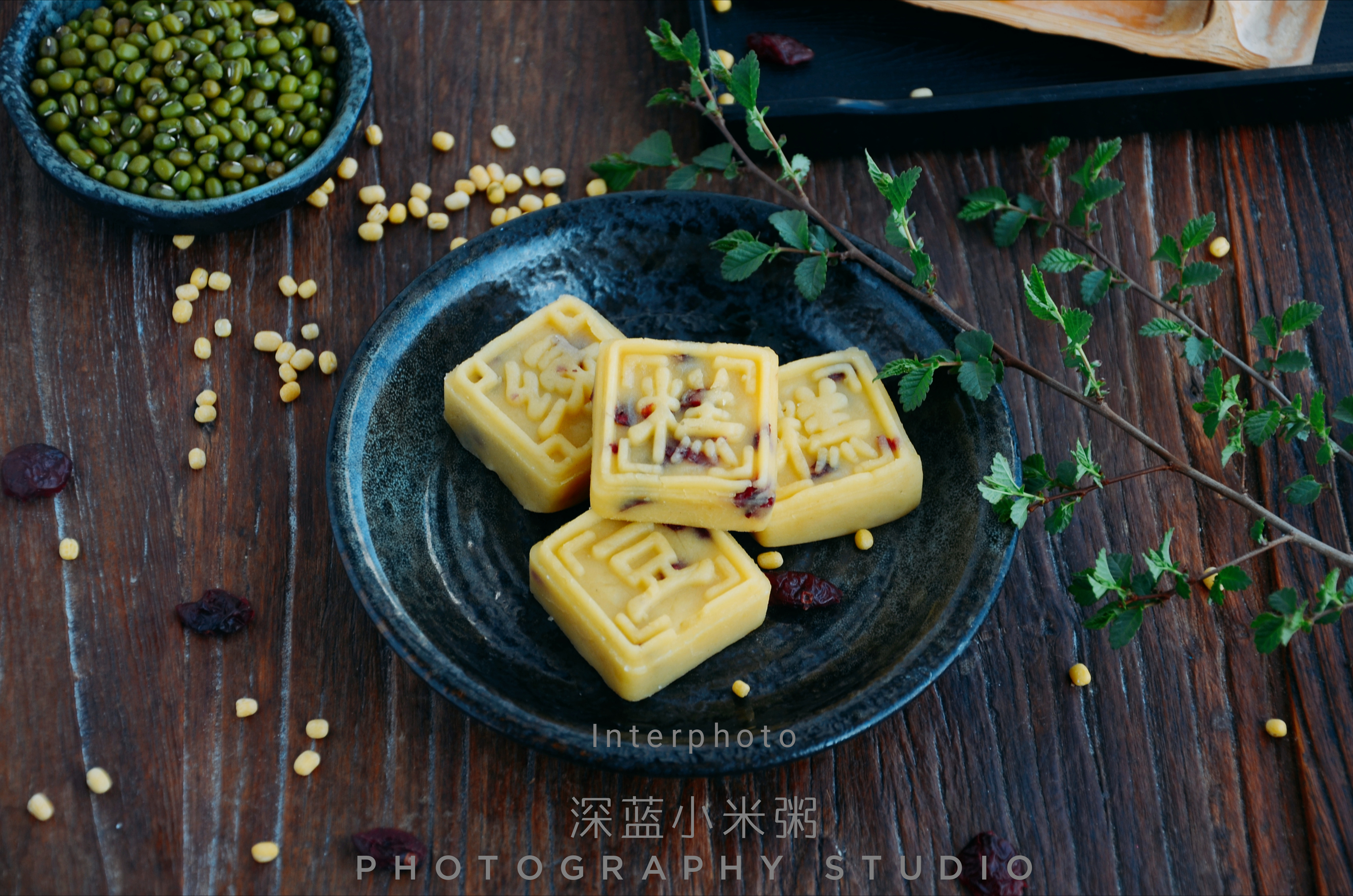 清甜解暑,软绵细腻,老少皆宜的蔓越莓绿豆糕你值得拥有!