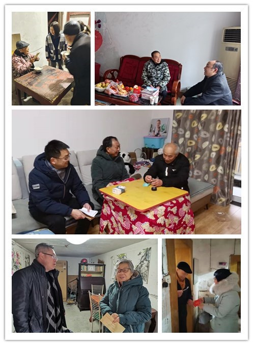 郑耀英等节前走访慰问离退休老干部