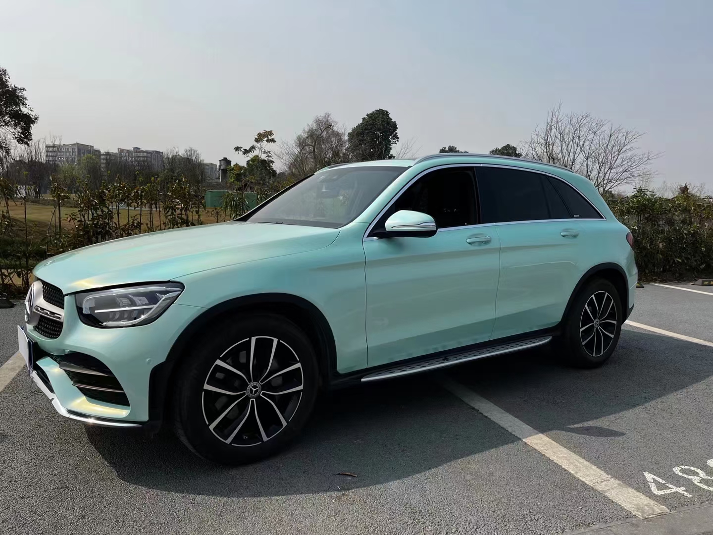 菲卡镭射蒂芙尼蓝改色膜,小姐姐酷爱的色调