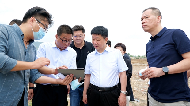 河南沁阳市委书记王家鹏带队调研该市重点项目建设工作