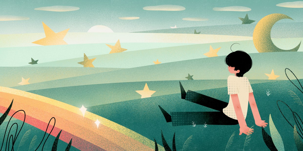 《高考这一年》高考倒计时插画日历 励志语录