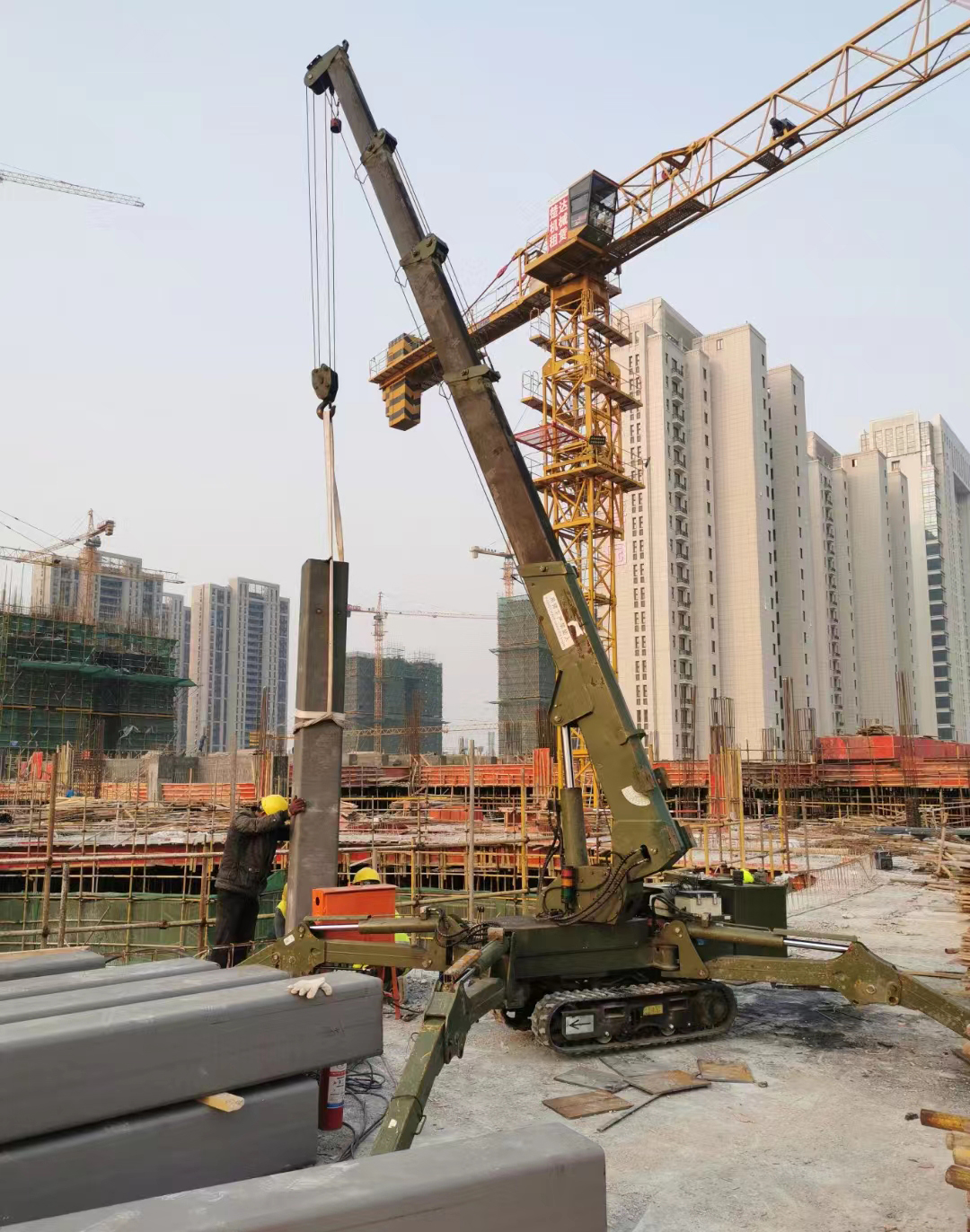 蜘蛛吊车的应用讲解,苏州浩隽蜘蛛吊租赁