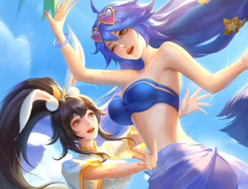 四款联动皮肤官宣,海月泳装限定突袭,传说4选1,存2颗水晶不亏