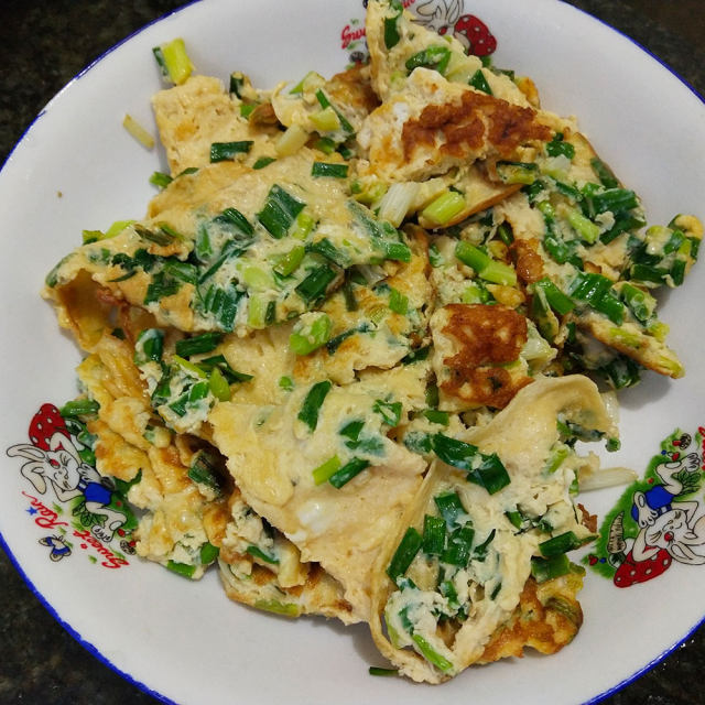 香葱煎鸭蛋,家常快手菜,非常香