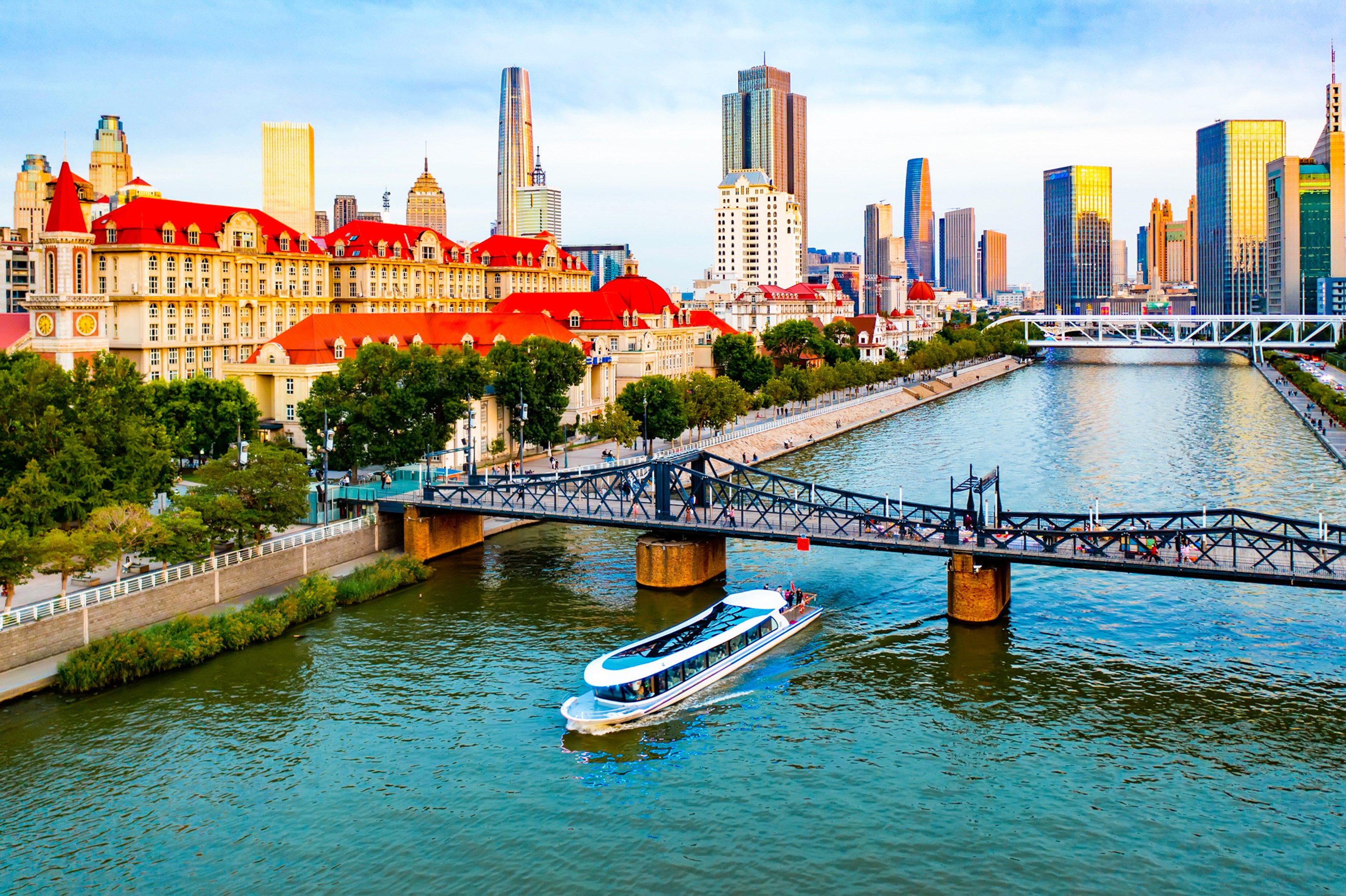 天津旅游集团海河游船3月17日起试运营