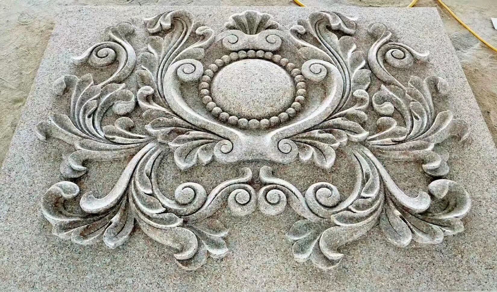 福建芝麻白石材干挂浮雕订制-花岗岩浮雕干挂-福建石材雕刻干挂