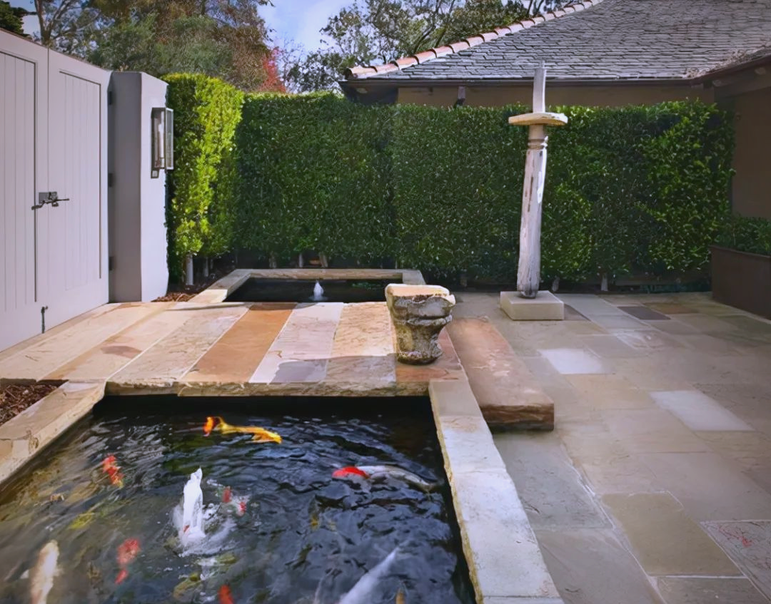 众多庭院鱼池设计案例,值得一试