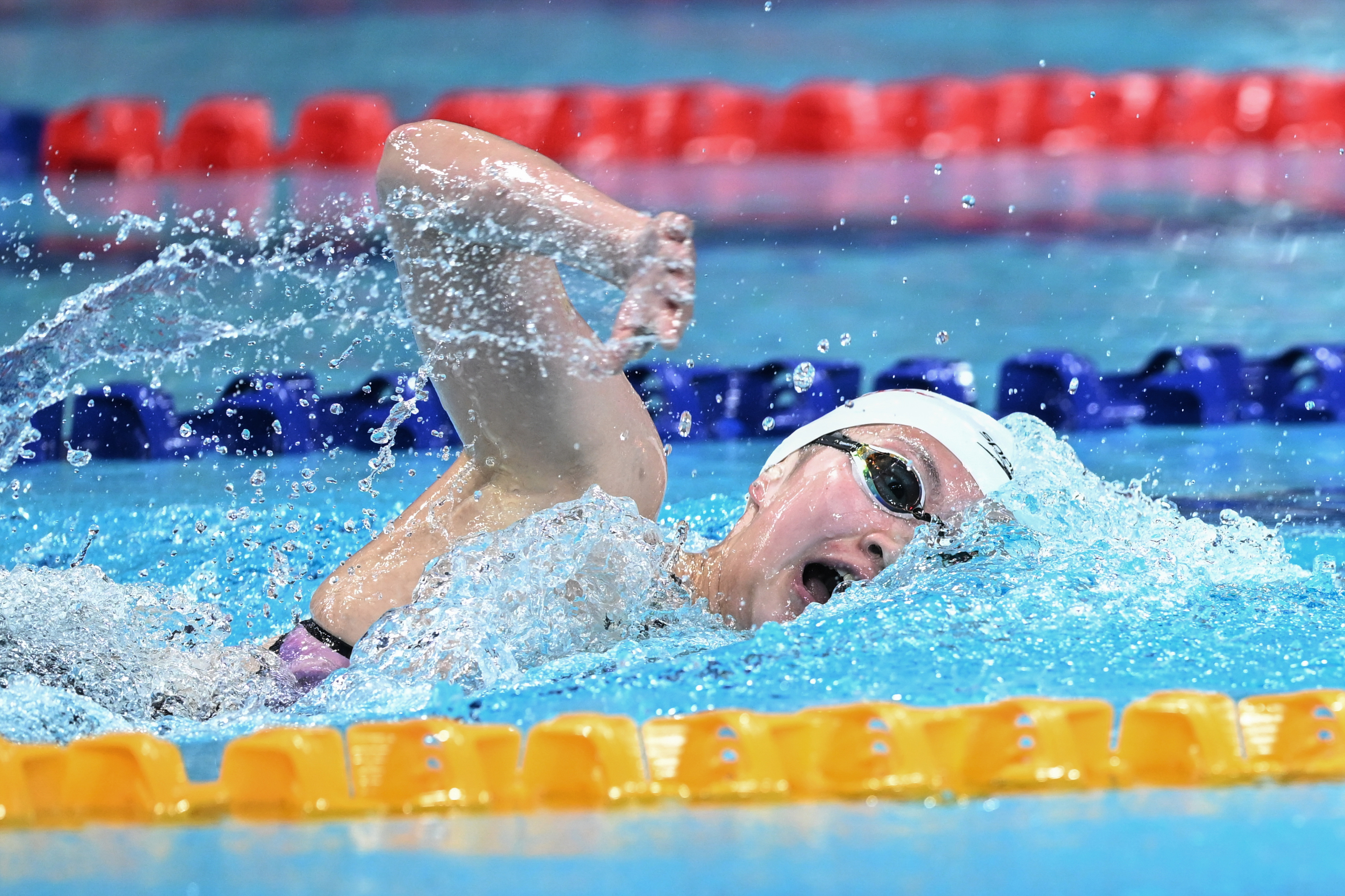 游泳——女子800米自由泳决赛:李冰洁夺冠