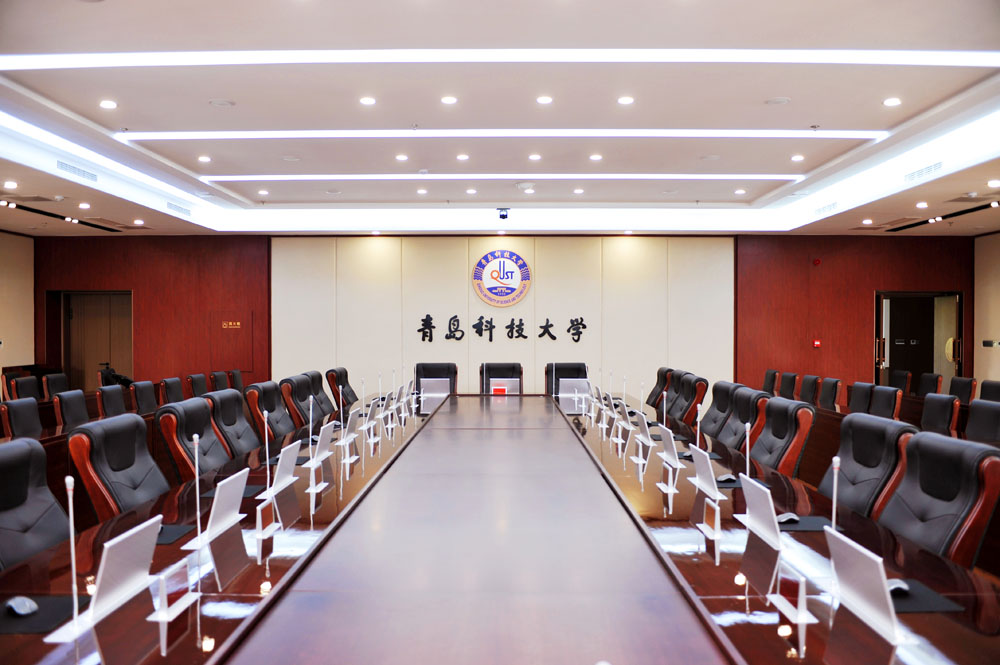 学校软控学术报告厅,赛轮会议室投入使用