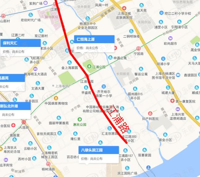 江浦隧道或明年通车 千万总价你会选浦西还是浦东