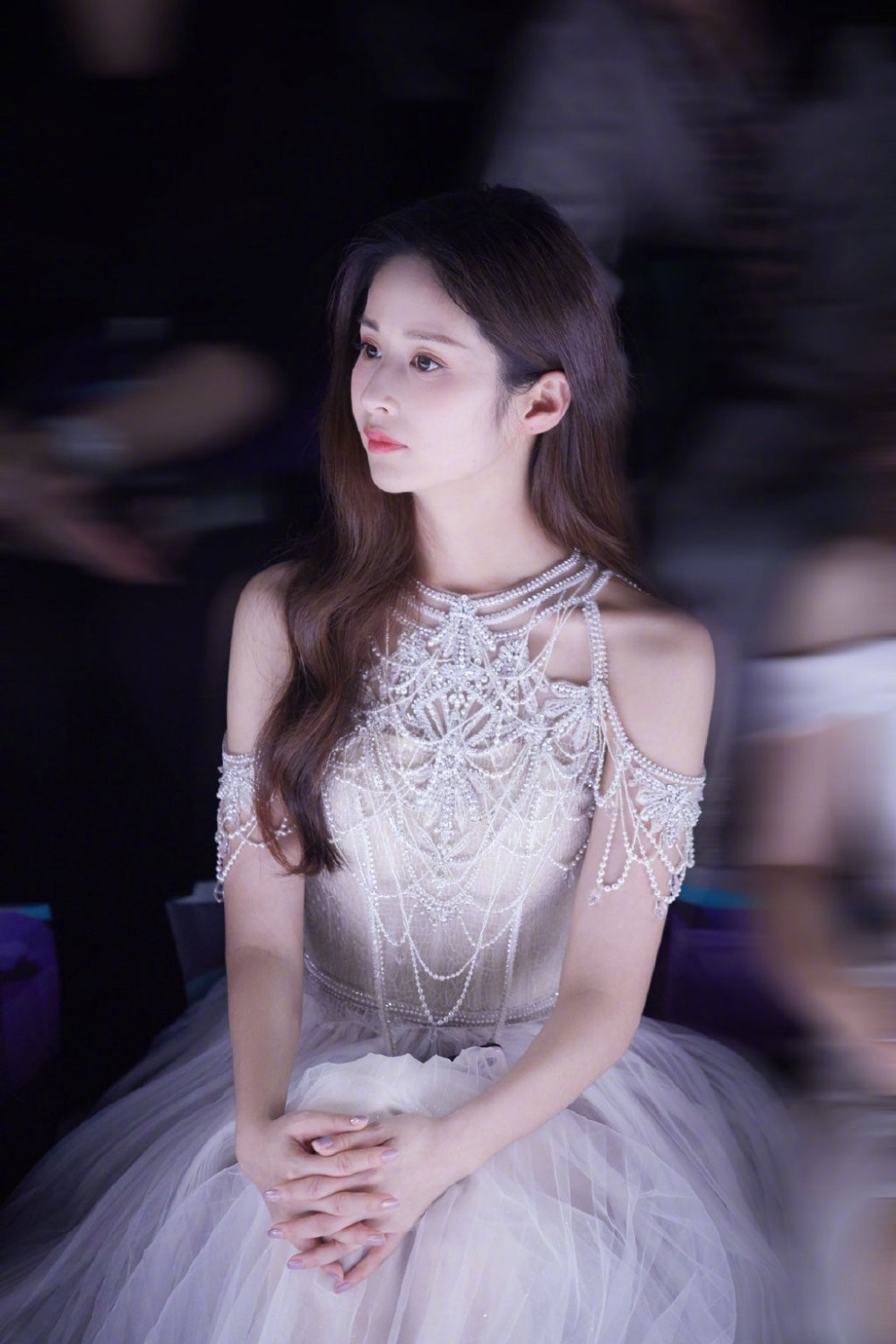 颖儿甜美纱裙梦幻迷人写真