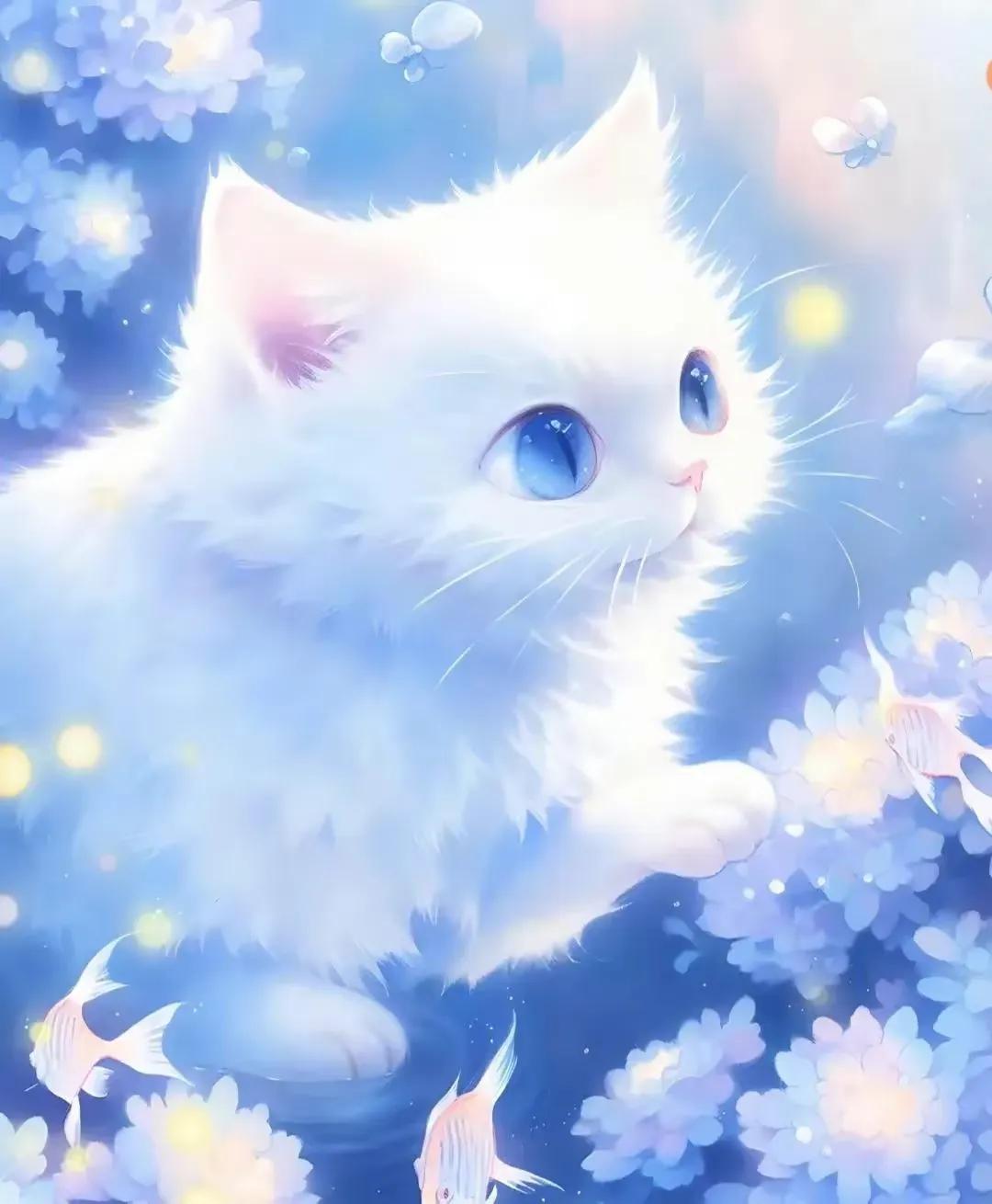 多种风格的萌萌的小猫咪头像,太治愈了