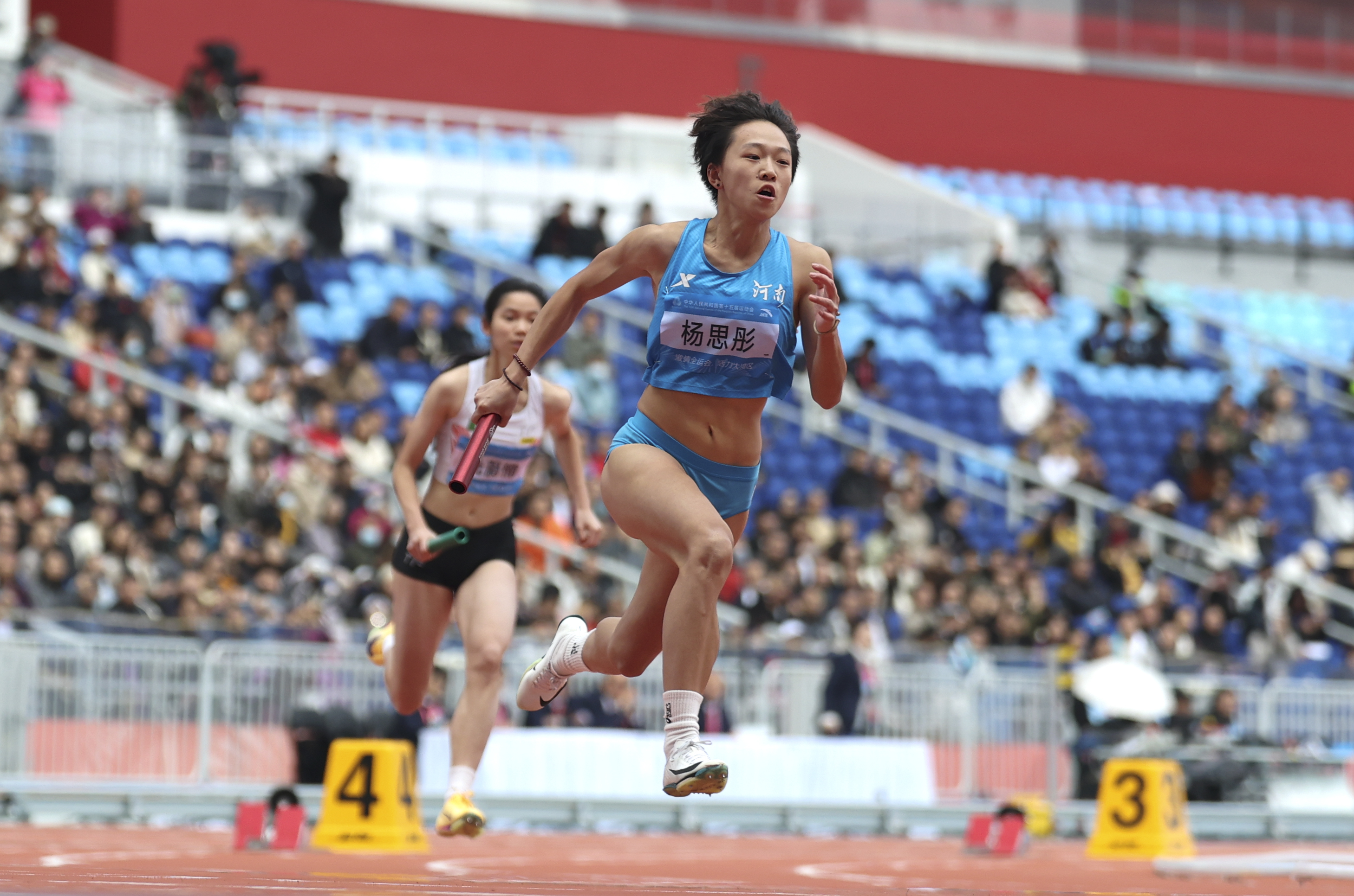 —女子4x100米接力预赛赛况