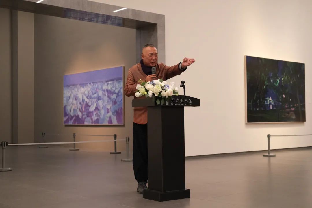 "湖山吟——章晓明绘画艺术展"开幕