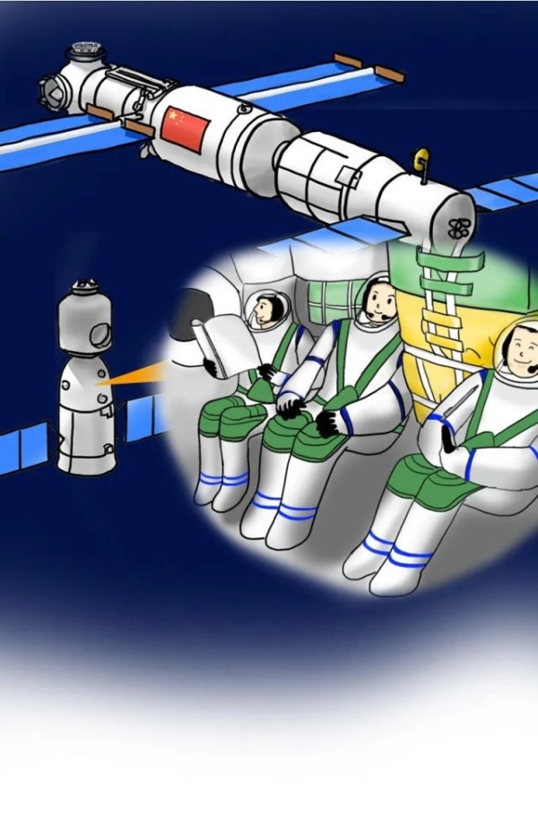 回家路上,飞船返回舱被熊熊火焰包围时如何保护航天员?|太空课堂