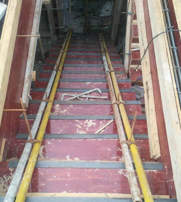 封闭楼梯模板的计量,计价选择