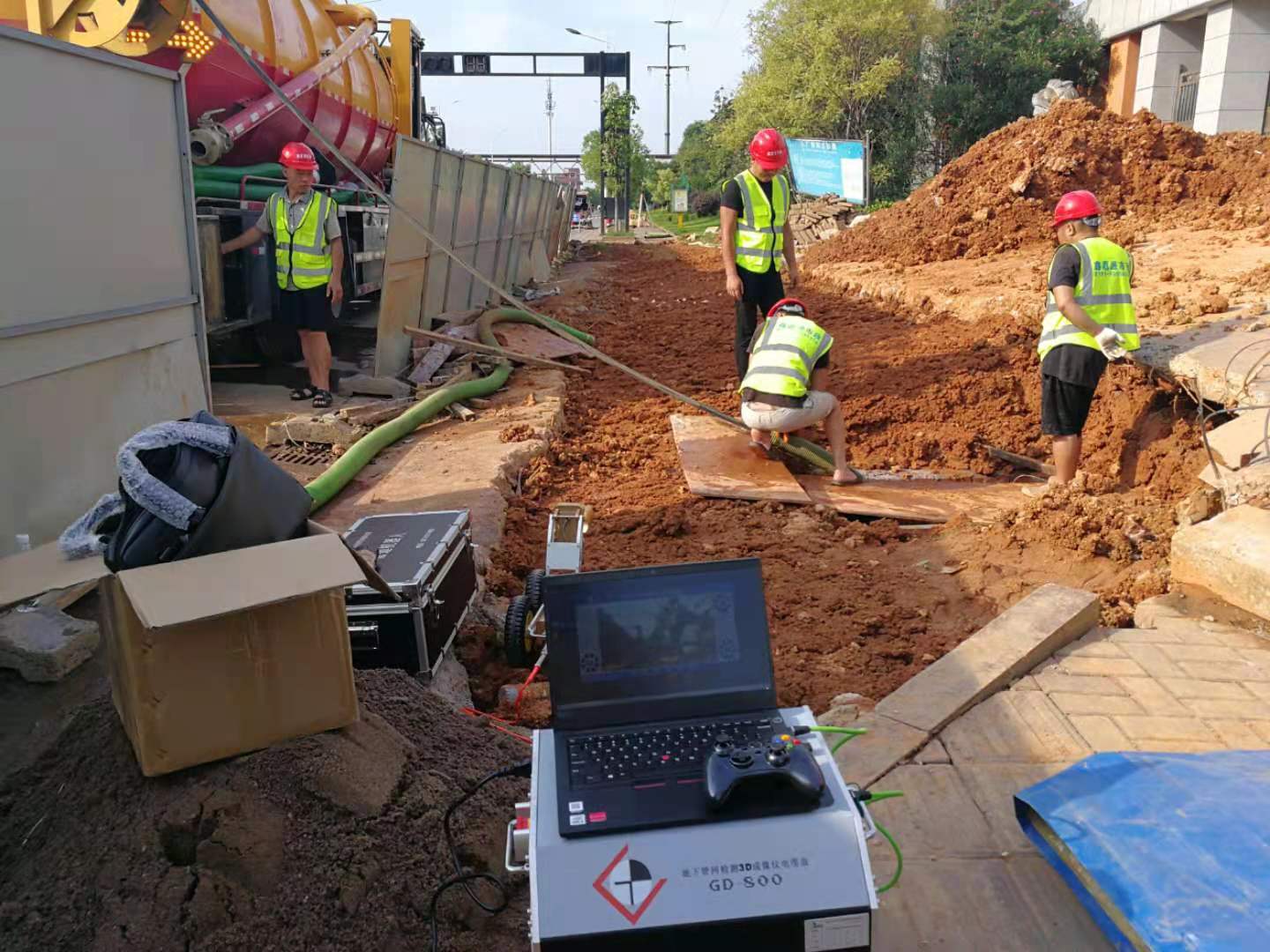 管道检测机器人管道无损检测的优势