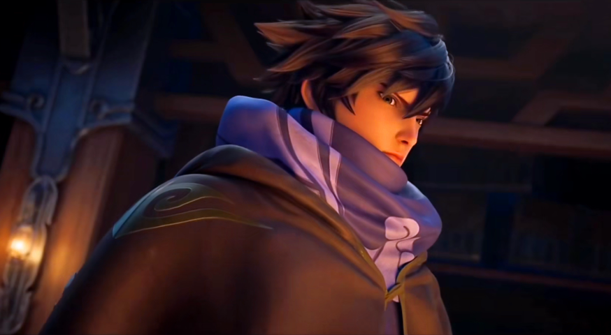 王者荣耀放出新英雄澜cg预告,澜化身冰冷杀手,蔡文姬暖化内心