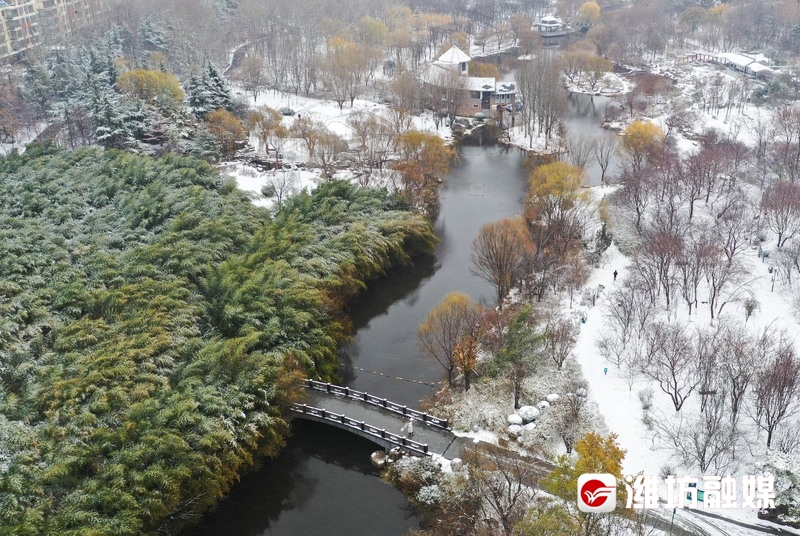 潍坊雪景图片