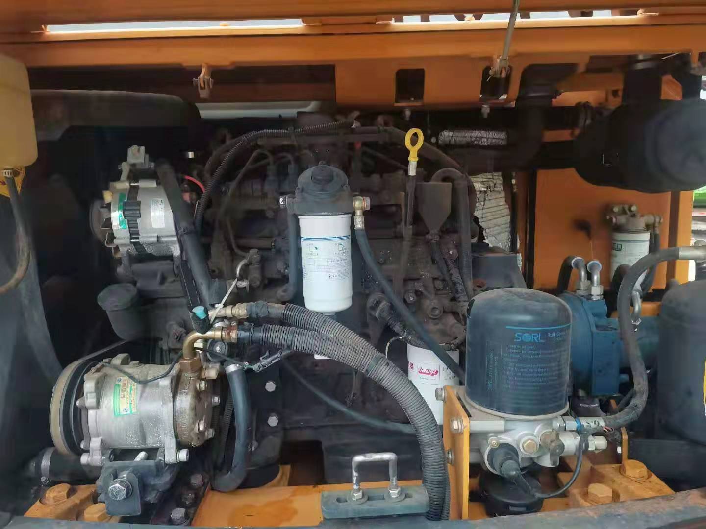 全液压恒特85 玉柴发动机抓树枝 抓甘蔗 抓垃圾 抓甘蔗自动挡轮挖