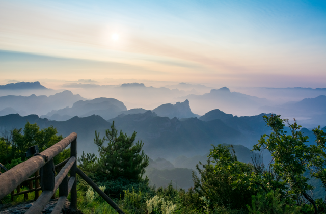 武乡板山风景区图片