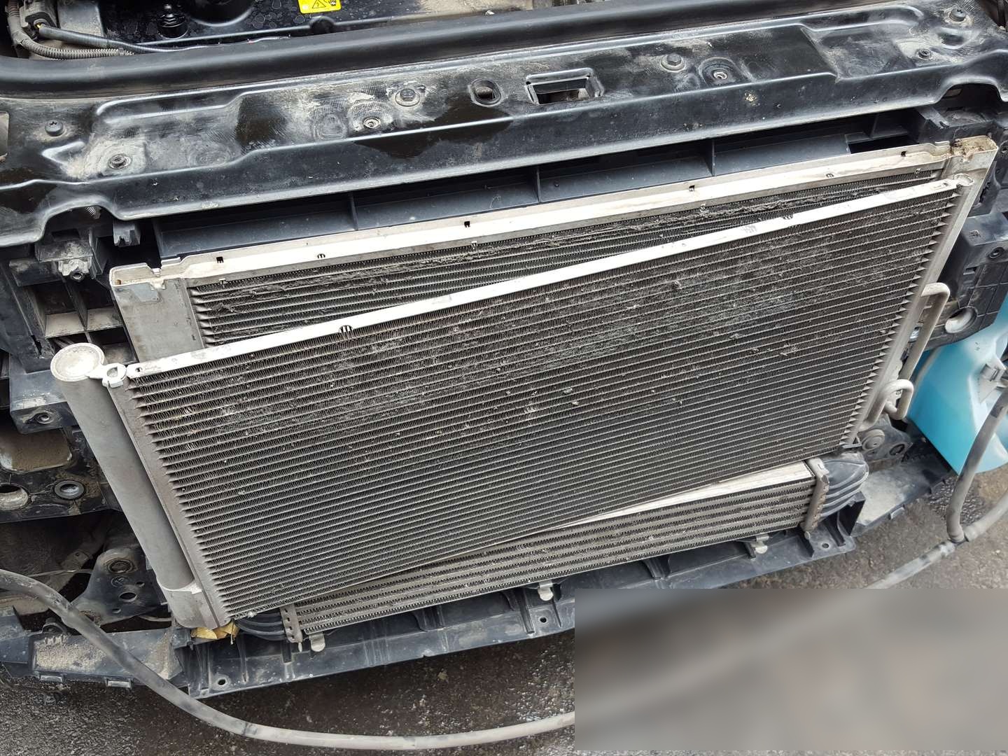 汽车空调制冷效果差如何清洗水箱和冷凝器