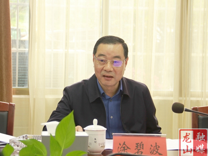 涂碧波到龙山县调研文化旅游工作