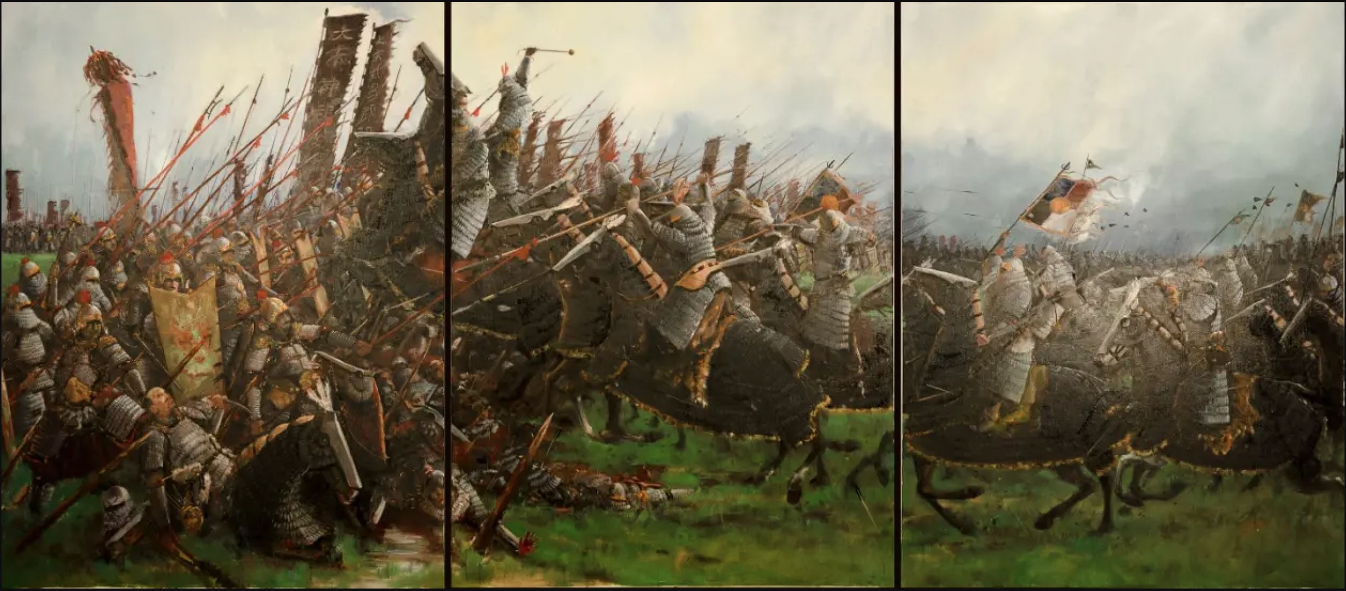 宋军以步胜骑,以骑胜骑,与金国精锐的一次巅峰对决——郾城之战