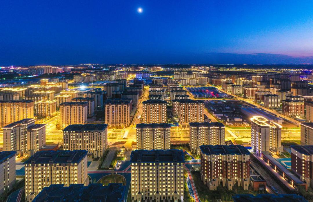 图说雄安 ‖ 灯光璀璨的魅力容西