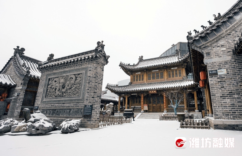 潍坊雪景图片