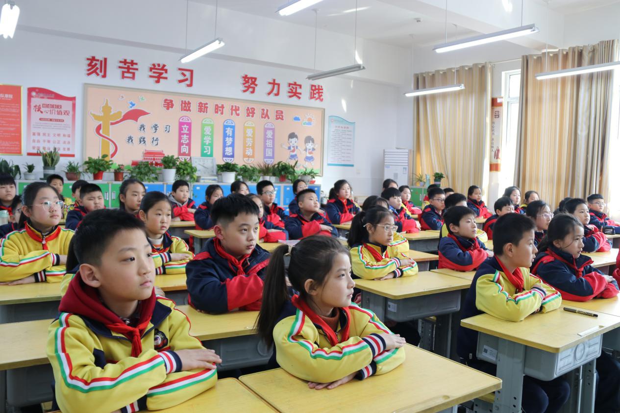 临沂兰山小学:学习队知识 争做好队员