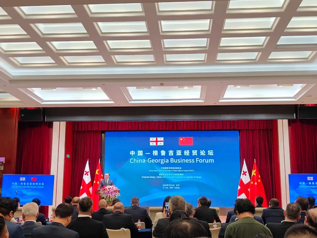 克维利:中国驻格鲁吉亚大使周谦说中格友谊在务实合作迎来新发展