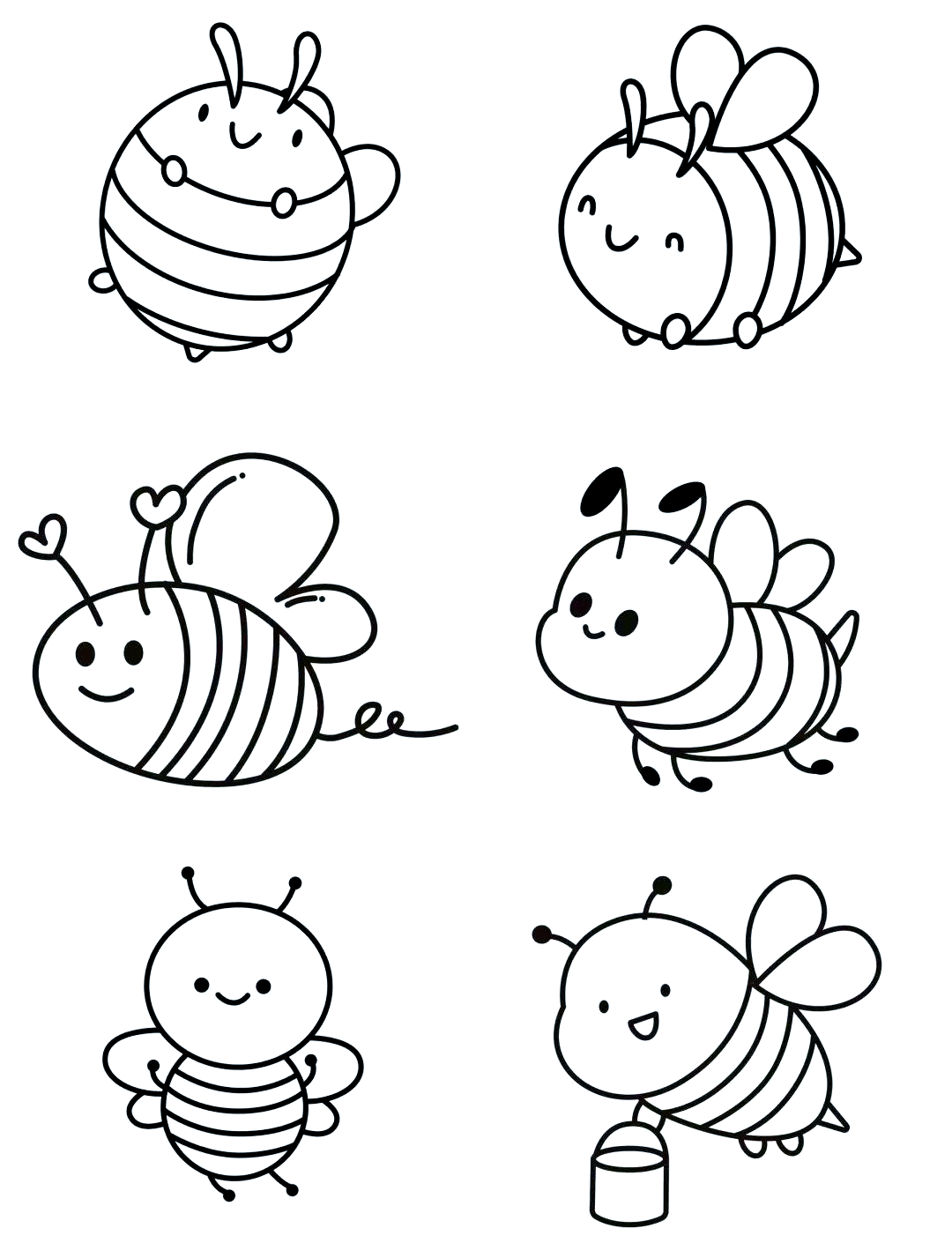 宝妈们的新选择:黑白线稿简笔画,带给孩子无尽乐趣与创造力!