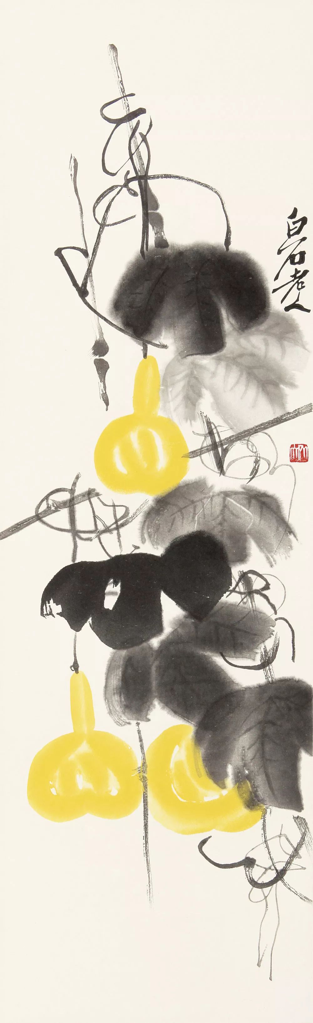 齐白石葫芦作品欣赏