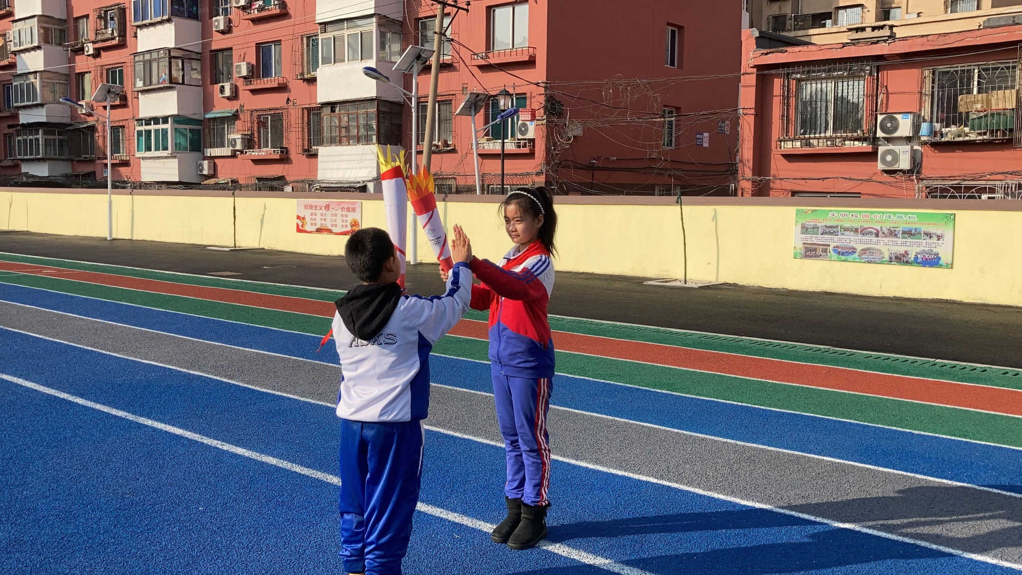 迎接冬奧會!小學生模擬