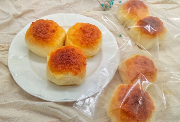 椰蓉小餐包(一次发酵)