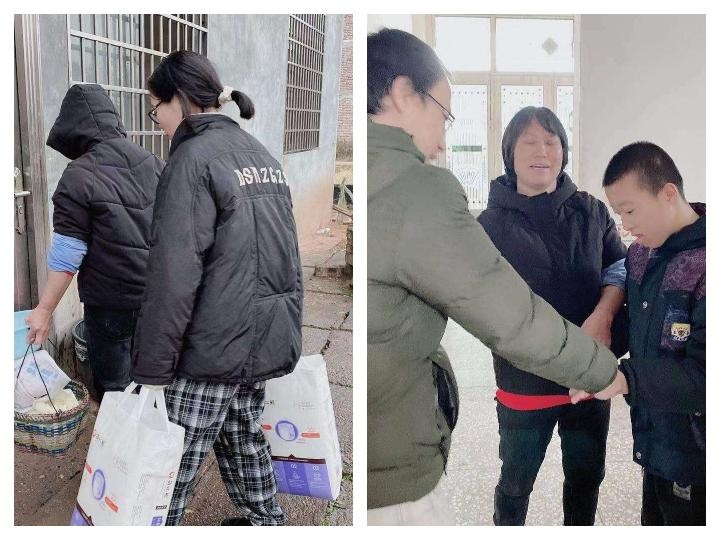 爱暖寒冬——特别的爱给特别的你——思聪中心小学开展送教上门教育