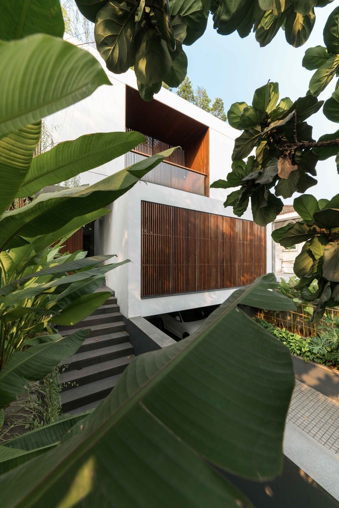 1000平方米现代化的热带私人住宅,融入风水元素