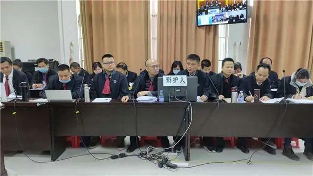 涉及金钱数额巨大!容县19人涉黑案一审开庭审理
