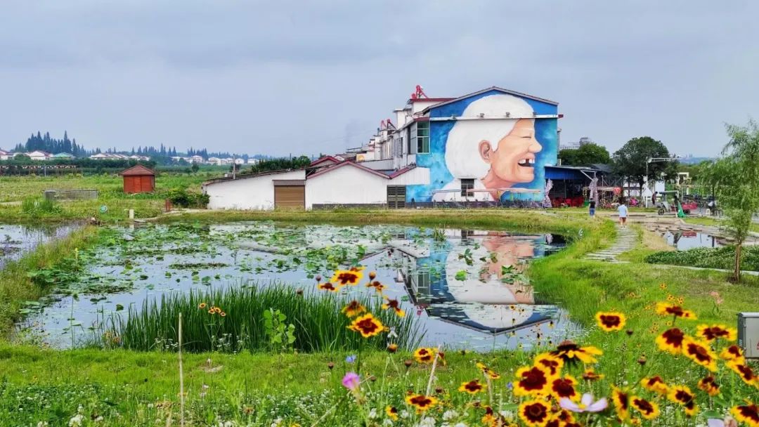 南县洗马湖公园建设图片