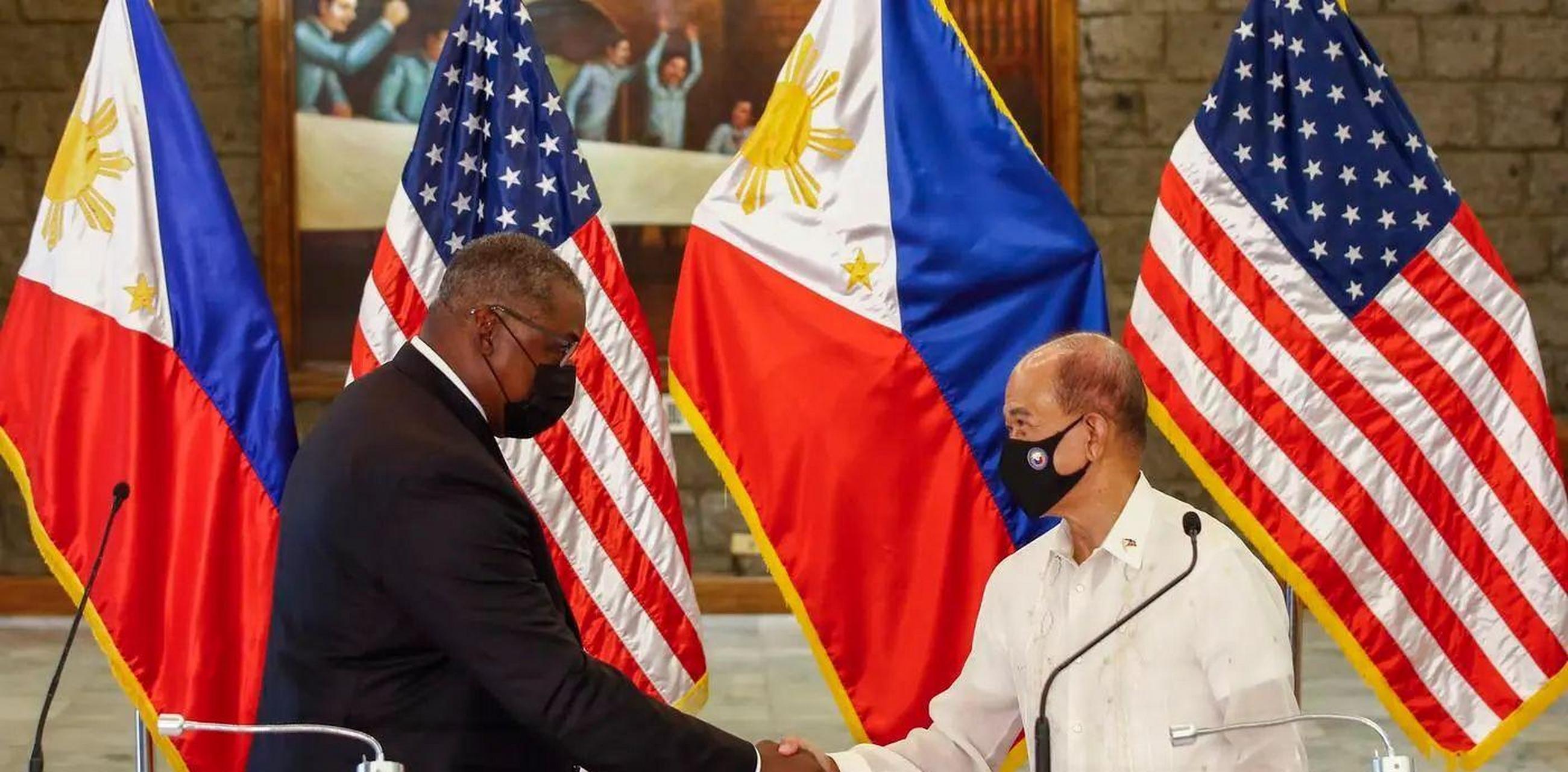 前不久,美国与菲律宾达成协议,美军在菲律宾新增4个轮换点.