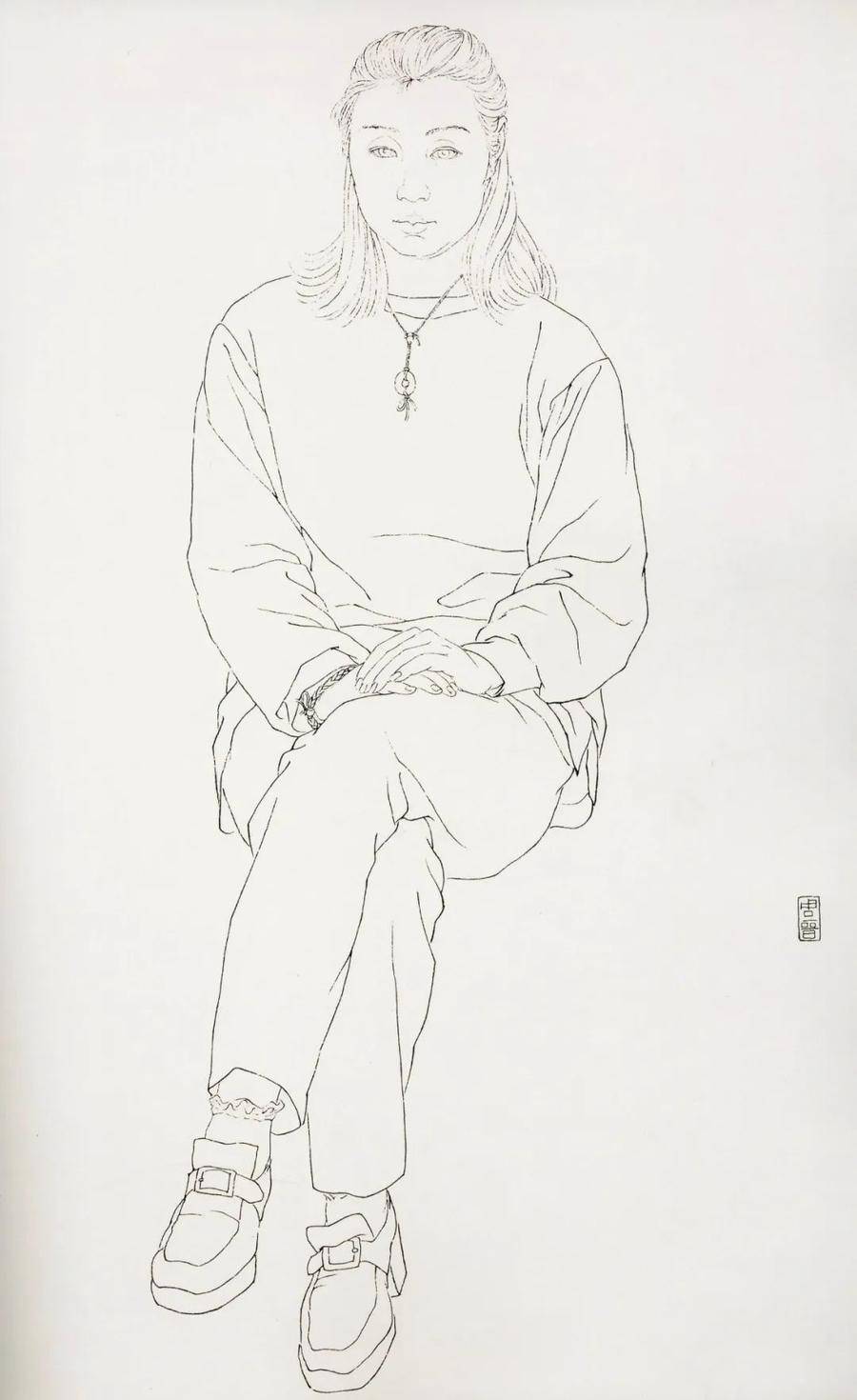 研习|如何画人物线描