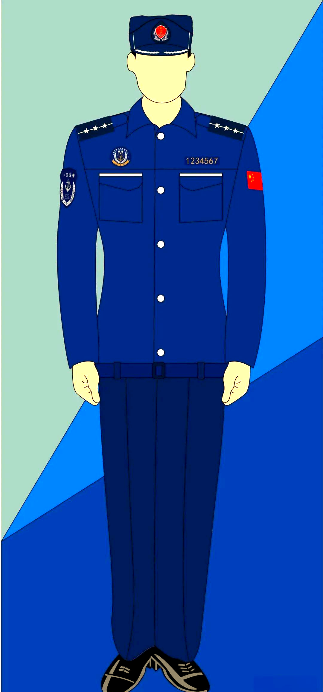 揭秘海警总队制服设计:细节解读与象征意义