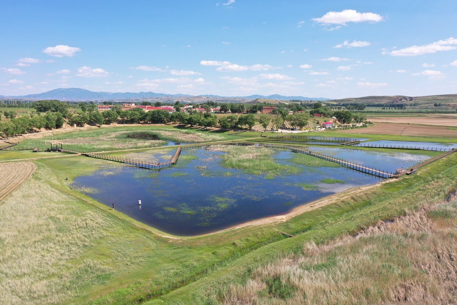 「飞阅内蒙古」探访石人湾湿地