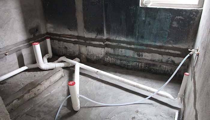 小便池水管安装尺寸
