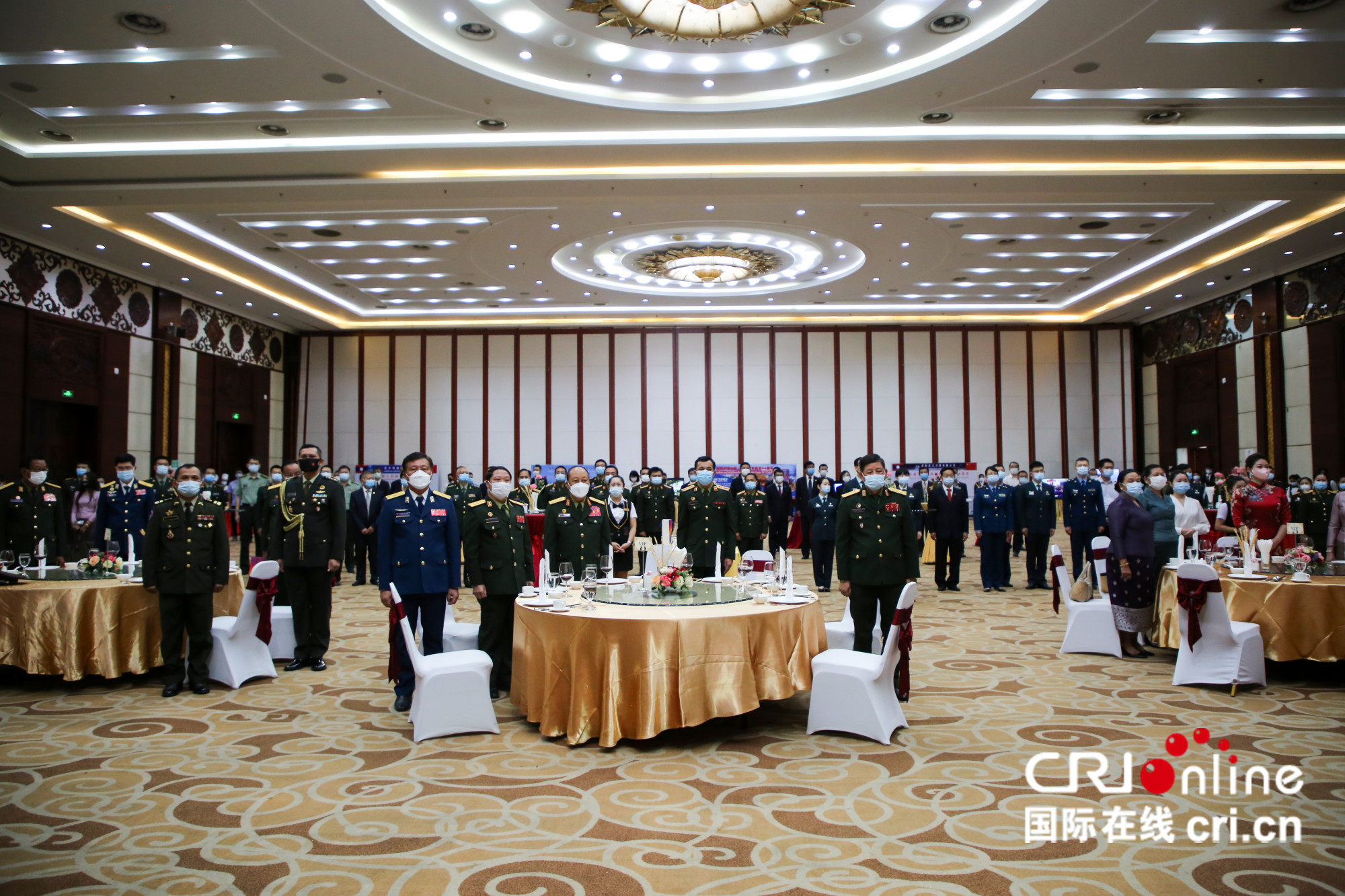 中国驻老挝大使馆隆重举行中国人民解放军建军94周年系列庆祝活动