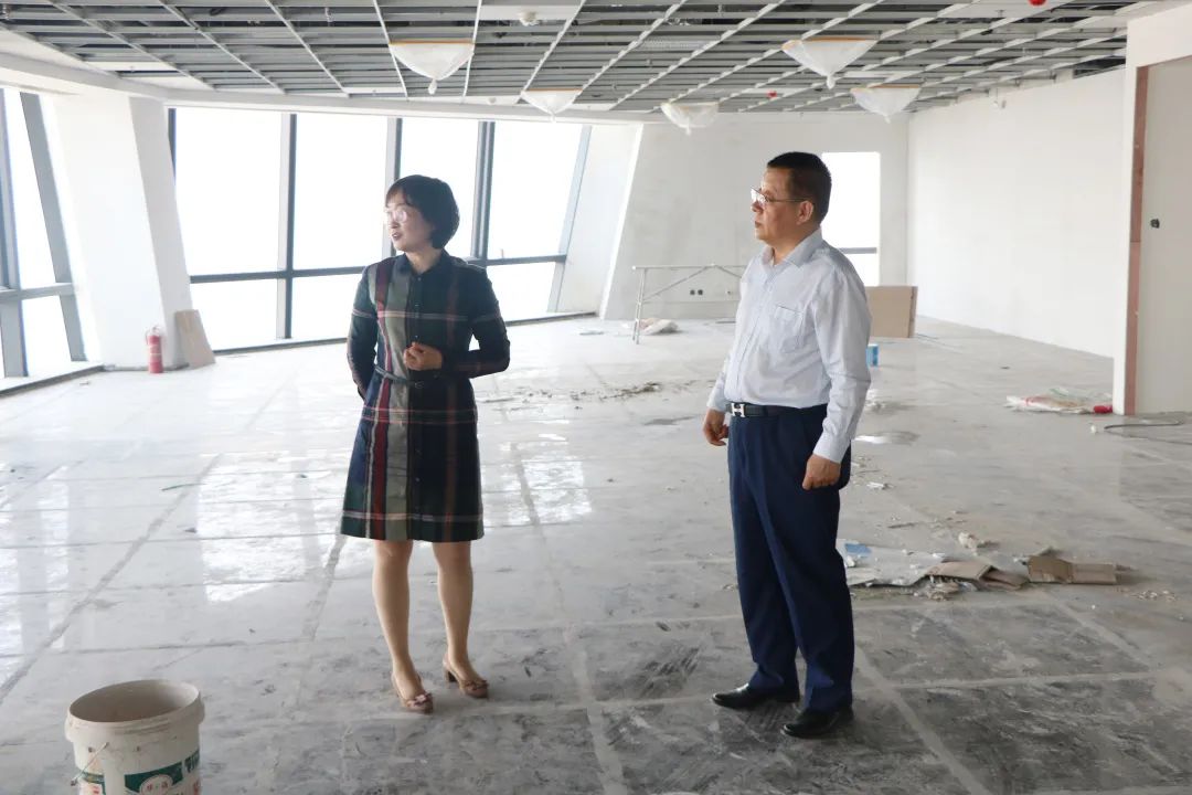 青岛市市南区司法局夏青局长赴德衡律师集团青岛办公室视察调研