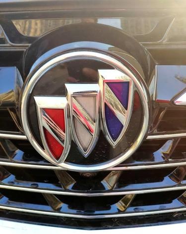 蓝白相间的盾牌车标是什么车