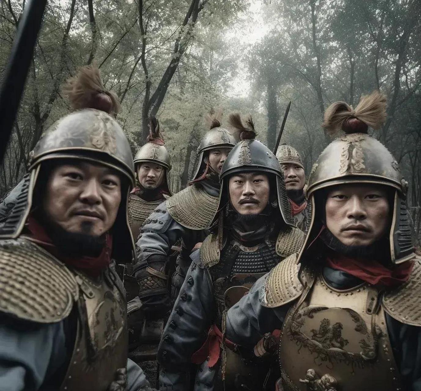 友友们,ai还原太平天国的军队,图片中的士兵和将官显得很质朴.